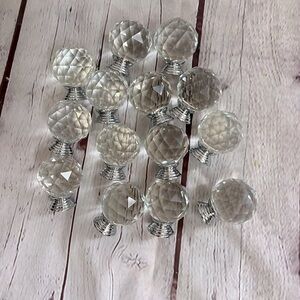 Large Crystal Like‎ Drawer Pulls